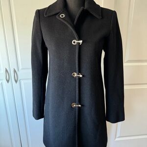 Preowned Michael Kors  Wool black coat 2P XS Wool